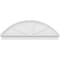 Ekena Millwork Segment Arch 4 Spoke Architectural Grade PVC Combination Pediment, 72"W x 24-7/8"H x 2-3/4"P PEDPC072X250SEG04 - alternate 3